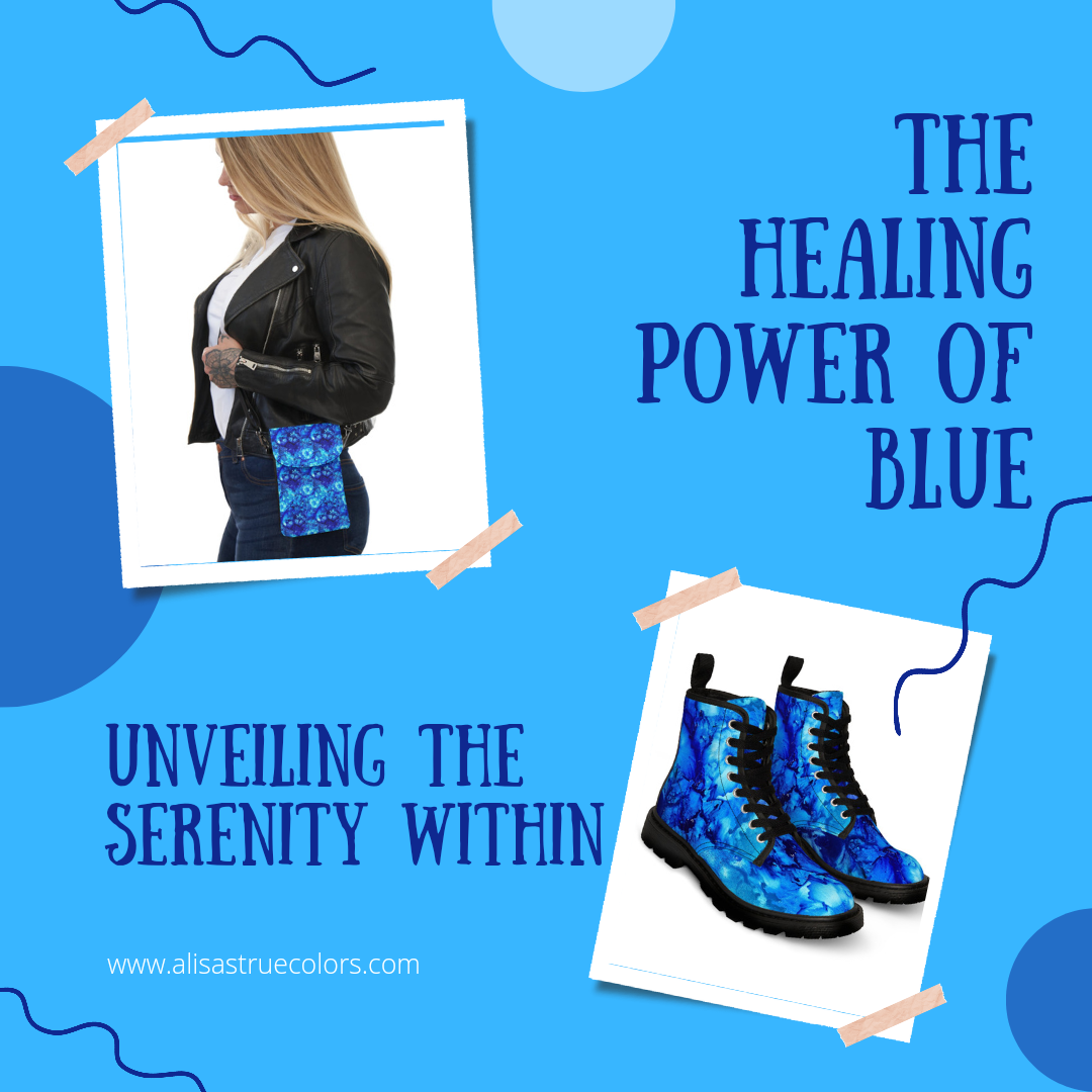 Wearing Blue: Unveiling the Serenity Within