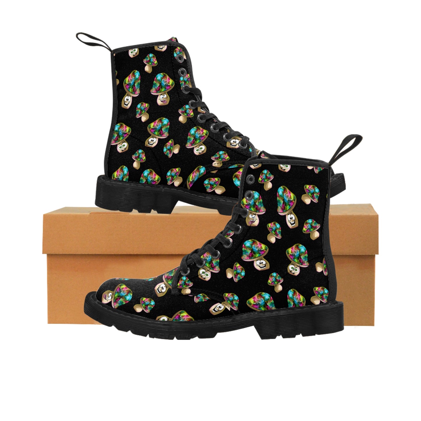 Happy Mushroom Women's Fashion Boots