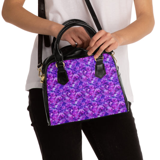 Amethyst Dreams Purple Satchel Handbag
