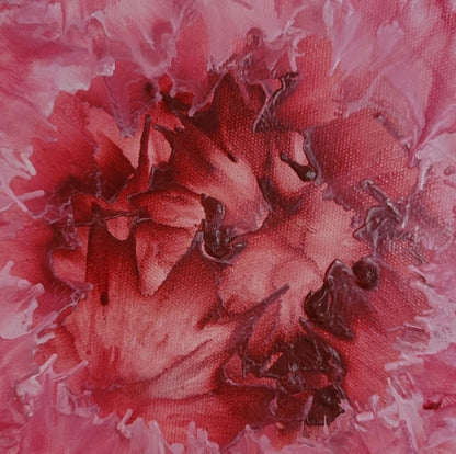 The Rose Encaustic Painting