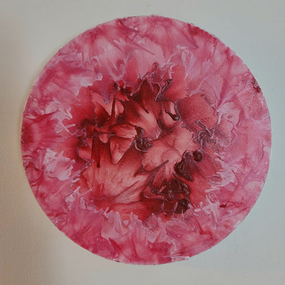 The Rose Encaustic Painting by Alisa Marie